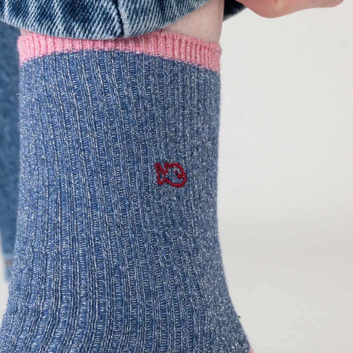 chaussettes_en_coton_peign_vintage__bleu_gris_3.webp BILLYBELT Chaussettes en coton peigné Vintage - Bleu gris>Femme Chaussettes Fantaisie