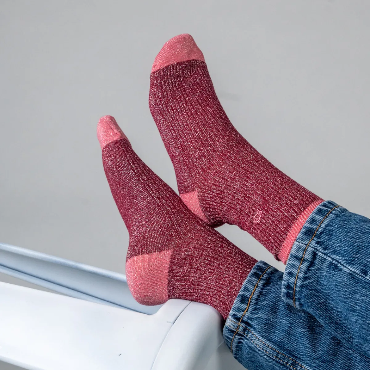 chaussettes_en_coton_peign_vintage__rose_fonc_0.webp BILLYBELT Chaussettes en coton peigné Vintage - Rose foncé>Femme Chaussettes Fantaisie