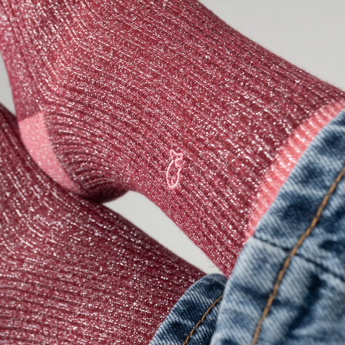 chaussettes_en_coton_peign_vintage__rose_fonc_2.webp BILLYBELT Chaussettes en coton peigné Vintage - Rose foncé>Femme Chaussettes Fantaisie