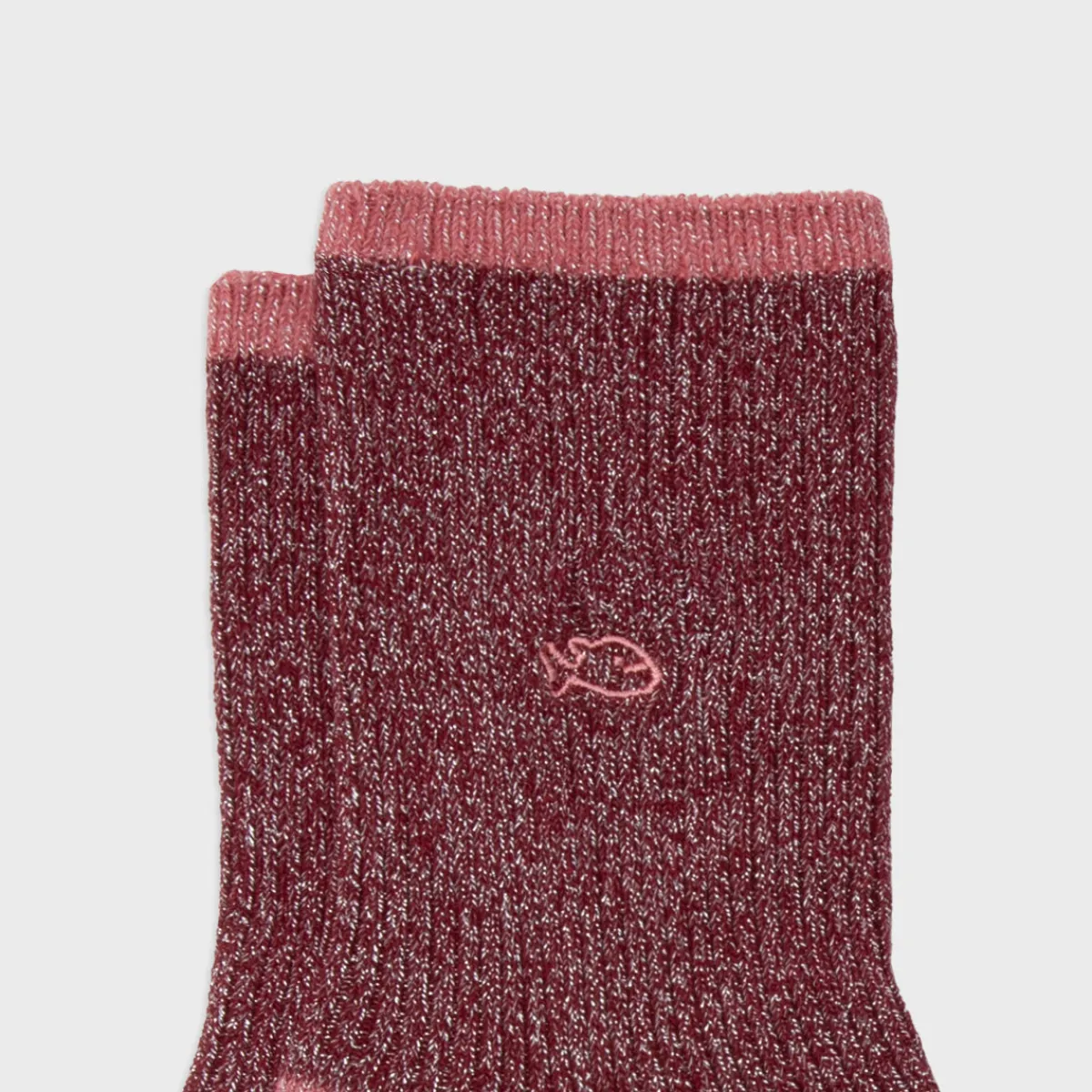 chaussettes_en_coton_peign_vintage__rose_fonc_4.webp BILLYBELT Chaussettes en coton peigné Vintage - Rose foncé>Femme Chaussettes Fantaisie