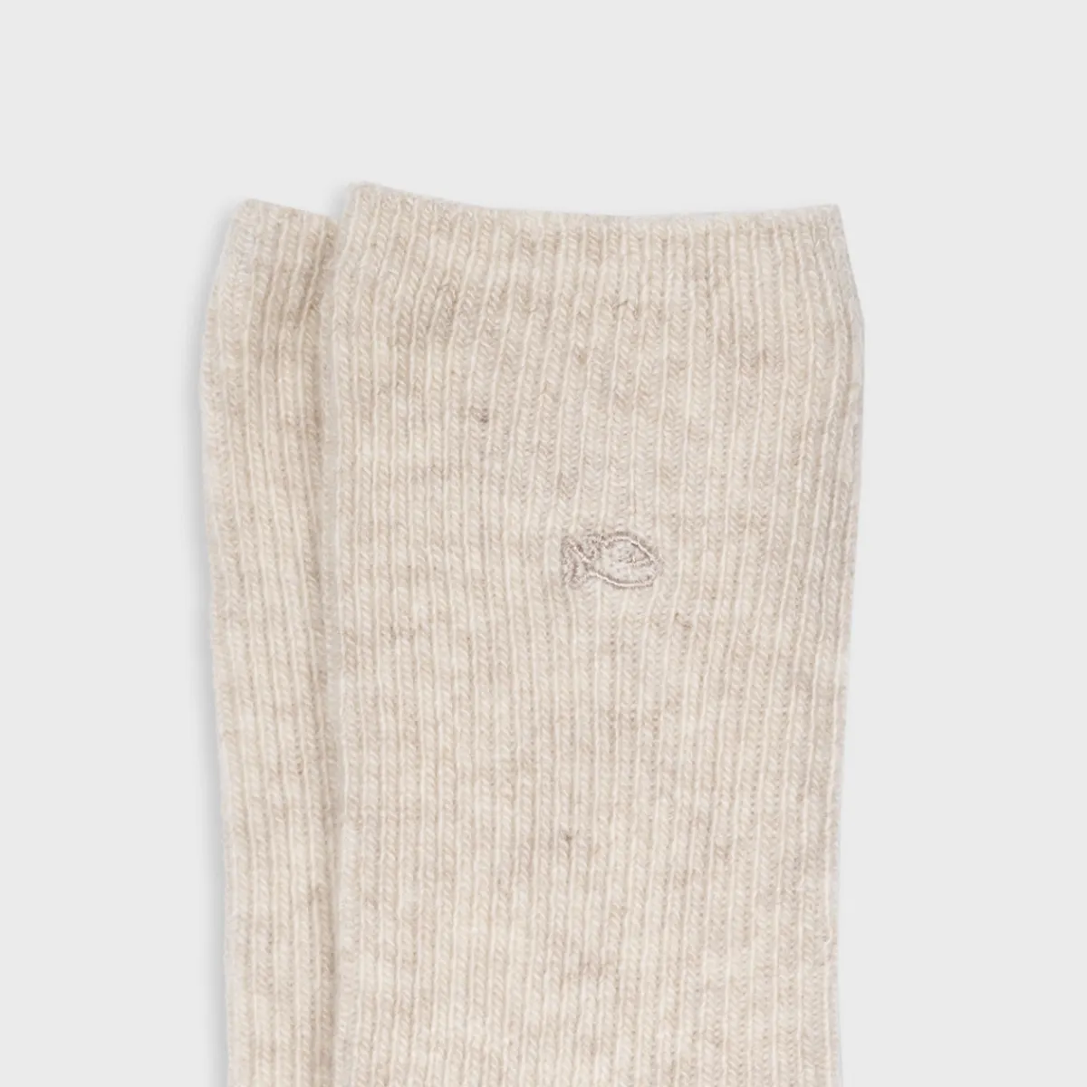 chaussettes_en_laine_avec_angora_beige_2.webp BILLYBELT Chaussettes en laine avec angora>Femme Chaussettes Chaudes | Chaussettes Unies