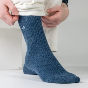 BILLYBELT Chaussettes en laine avec angora>Femme Chaussettes Chaudes | Chaussettes Unies