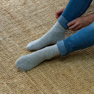 BILLYBELT Chaussettes en laine avec angora>Femme Chaussettes Chaudes | Chaussettes Unies