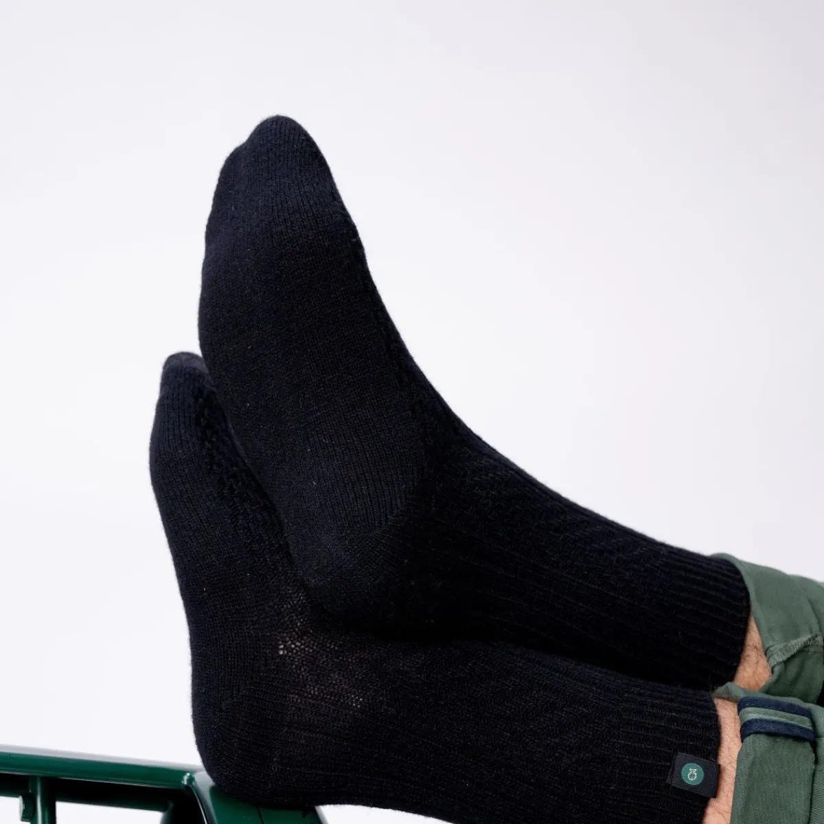 chaussettes_en_laine_noir_2.webp BILLYBELT Chaussettes en laine>Homme Chaussettes Chaudes | Chaussettes Unies