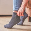 BILLYBELT Chaussettes pailletées en coton peigné Unies - Noir>Femme Chaussettes Unies