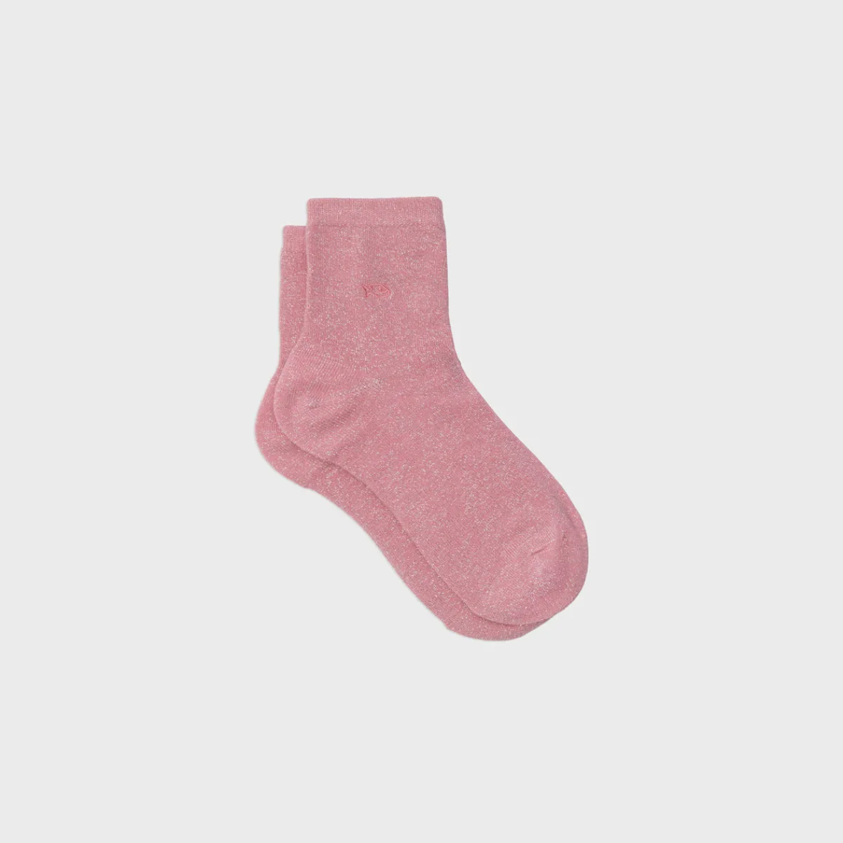chaussettes_pailletes_en_coton_peign_unies__rose_pche_1.webp BILLYBELT Chaussettes pailletées en coton peigné Unies - Rose pêche>Femme Chaussettes Unies