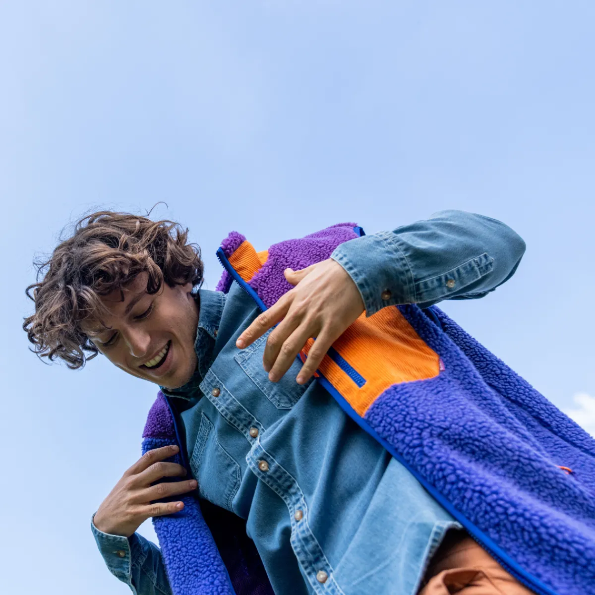 chemise_en_denim_bleu_ciel_0.webp BILLYBELT Chemise en denim> Chemises Et Surchemises