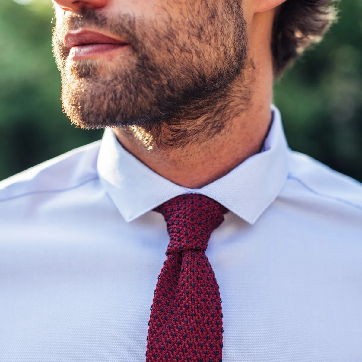 cravate_tricot_bordeaux_et_bleu_3.webp BILLYBELT Cravate tricot> Noeuds Papillons Et Cravates