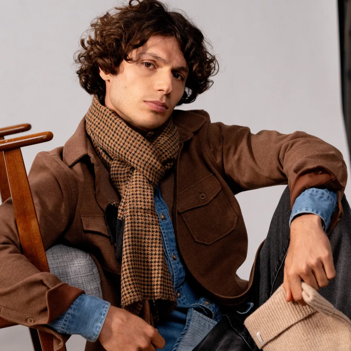 echarpe__laine_barry_0.webp BILLYBELT Echarpe 100% laine>Homme Pour Homme