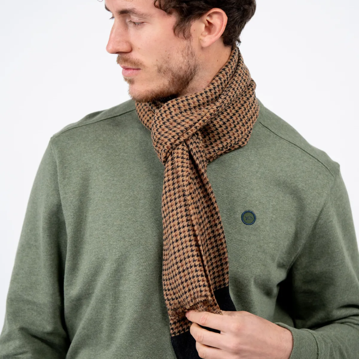 echarpe__laine_barry_3.webp BILLYBELT Echarpe 100% laine>Homme Pour Homme