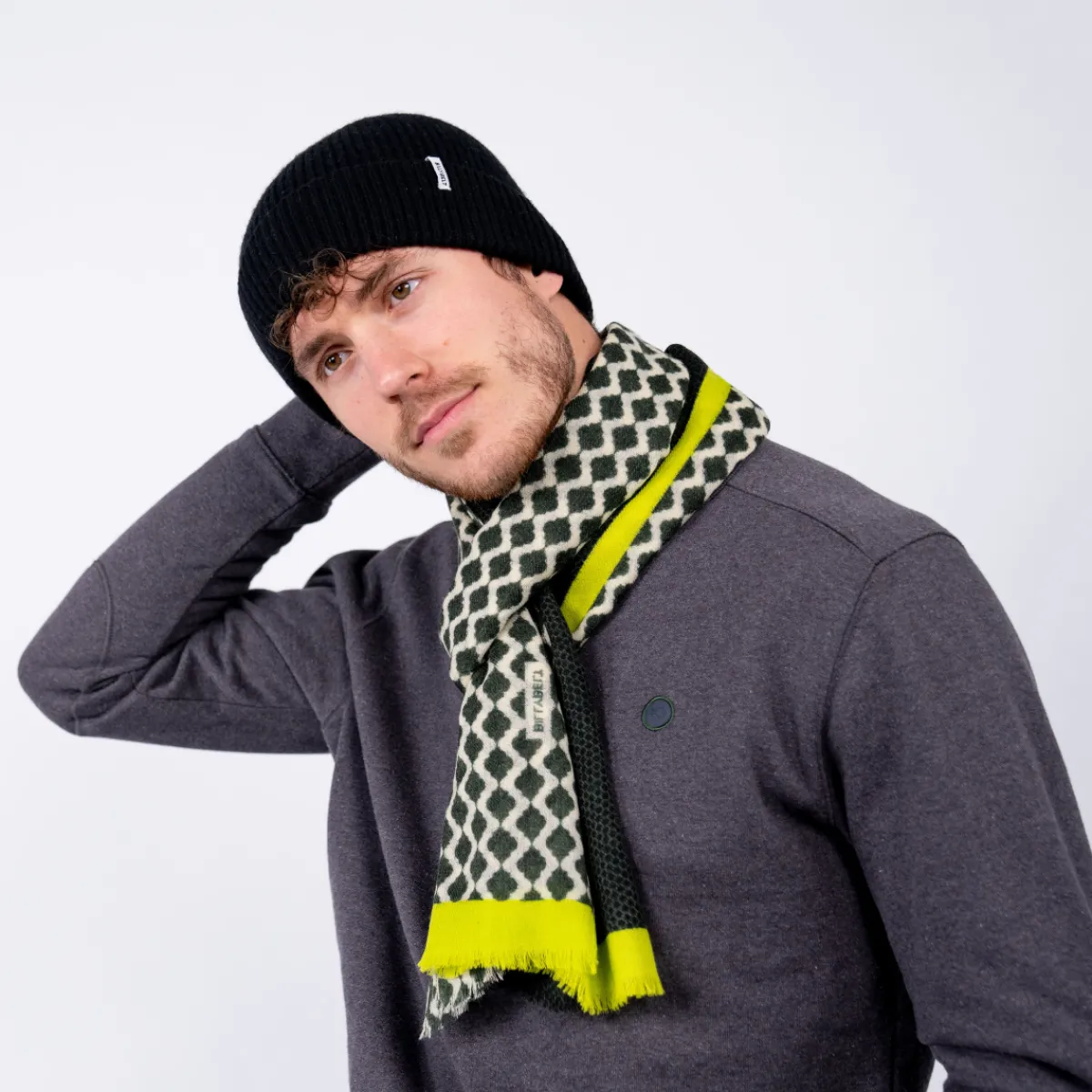 echarpe__laine_lemon_tree_0.webp BILLYBELT Echarpe 100% laine>Homme Pour Homme