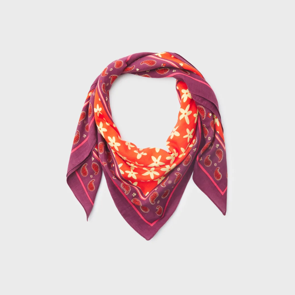 foulard__coton_biologique_clestine_0.webp BILLYBELT Foulard 100% coton biologique>Femme Pour Femme