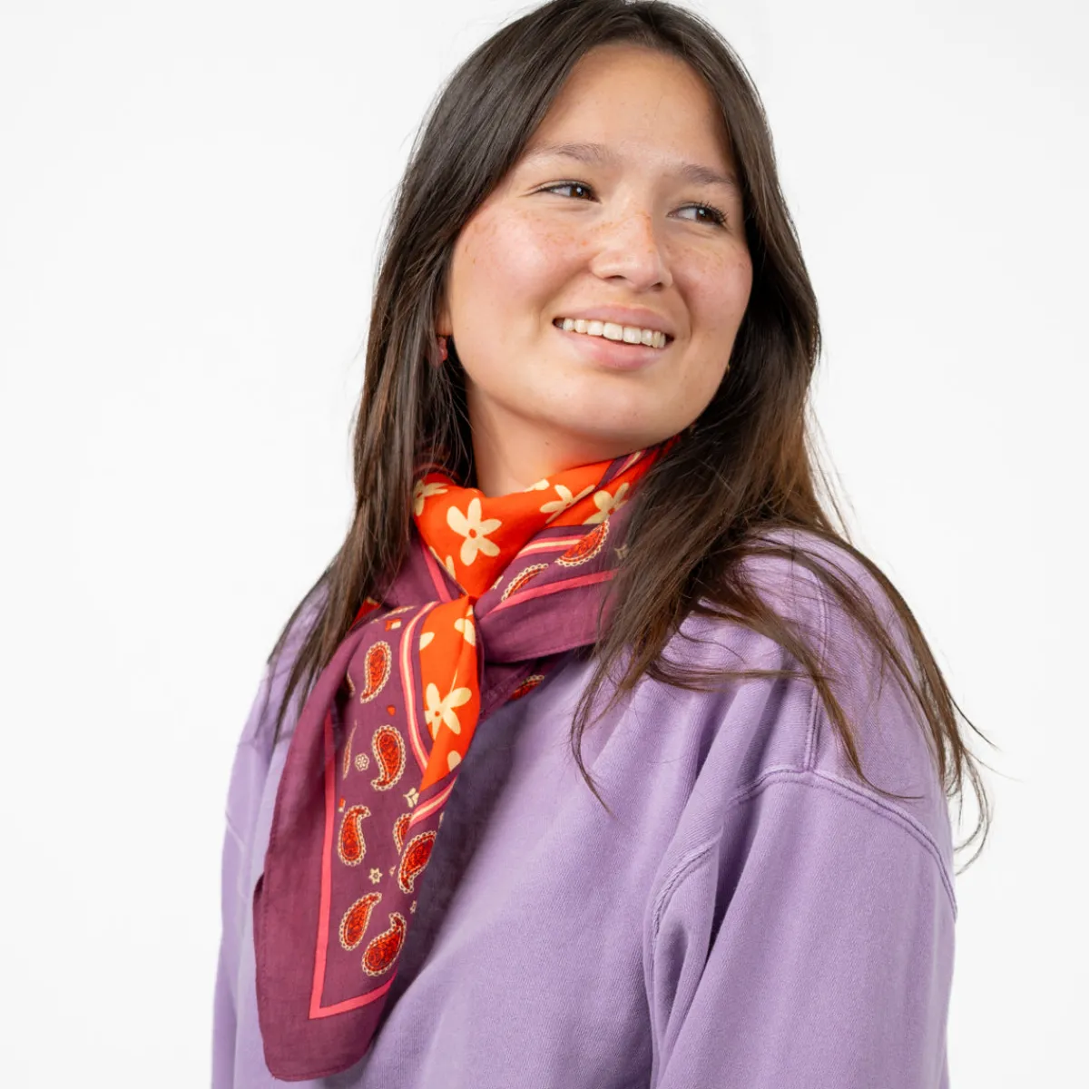 foulard__coton_biologique_clestine_1.webp BILLYBELT Foulard 100% coton biologique>Femme Pour Femme