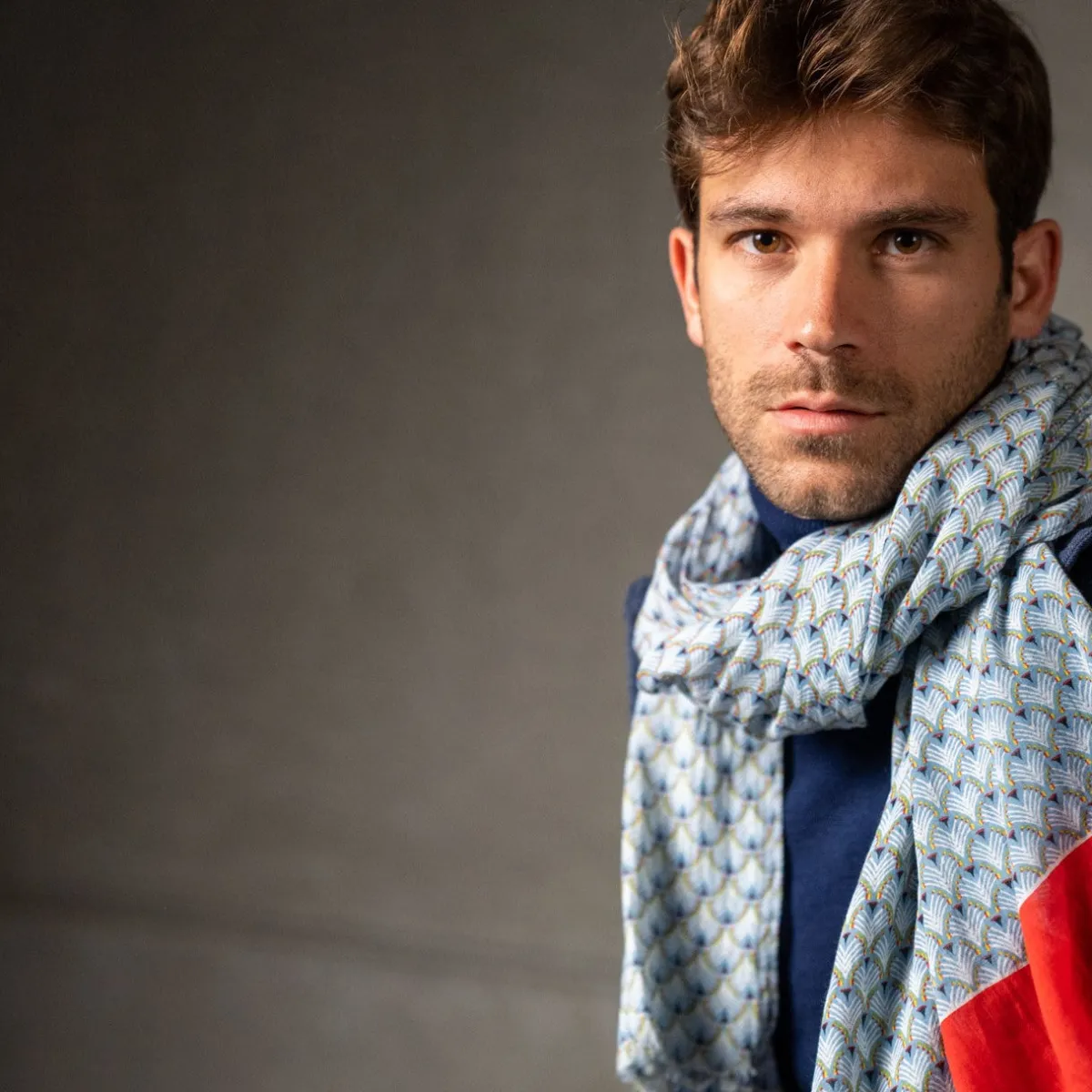 foulard__coton_biologique_firenze_0.webp BILLYBELT Foulard 100% coton biologique Firenze>Homme Pour Homme