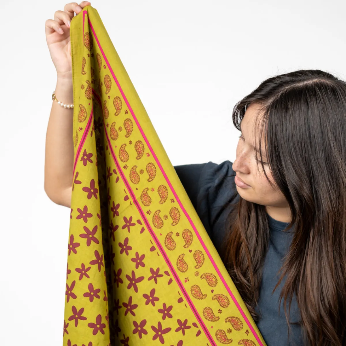 foulard__coton_biologique_hlne_2.webp BILLYBELT Foulard 100% coton biologique>Femme Pour Femme