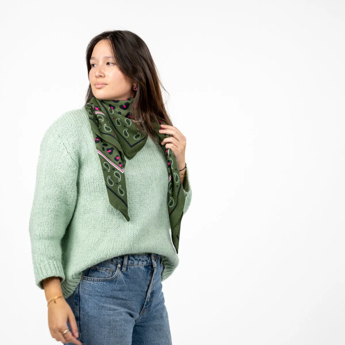 foulard__coton_biologique_justine_1.webp BILLYBELT Foulard 100% coton biologique>Femme Pour Femme