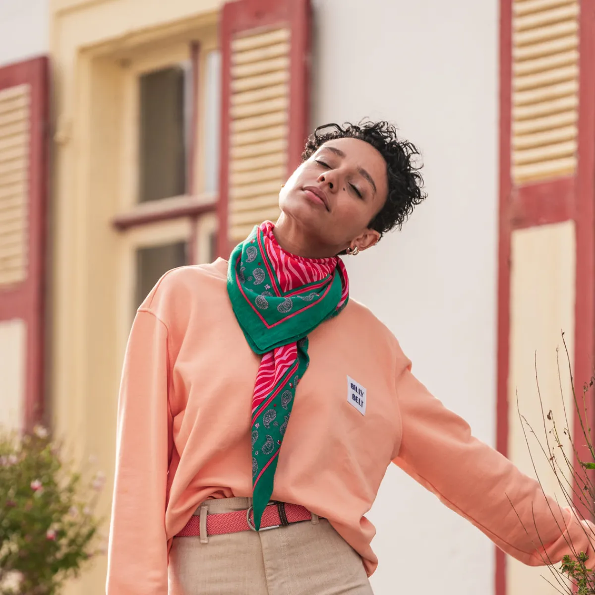 foulard__coton_biologique_lola_1.webp BILLYBELT Foulard 100% coton biologique>Femme Pour Femme