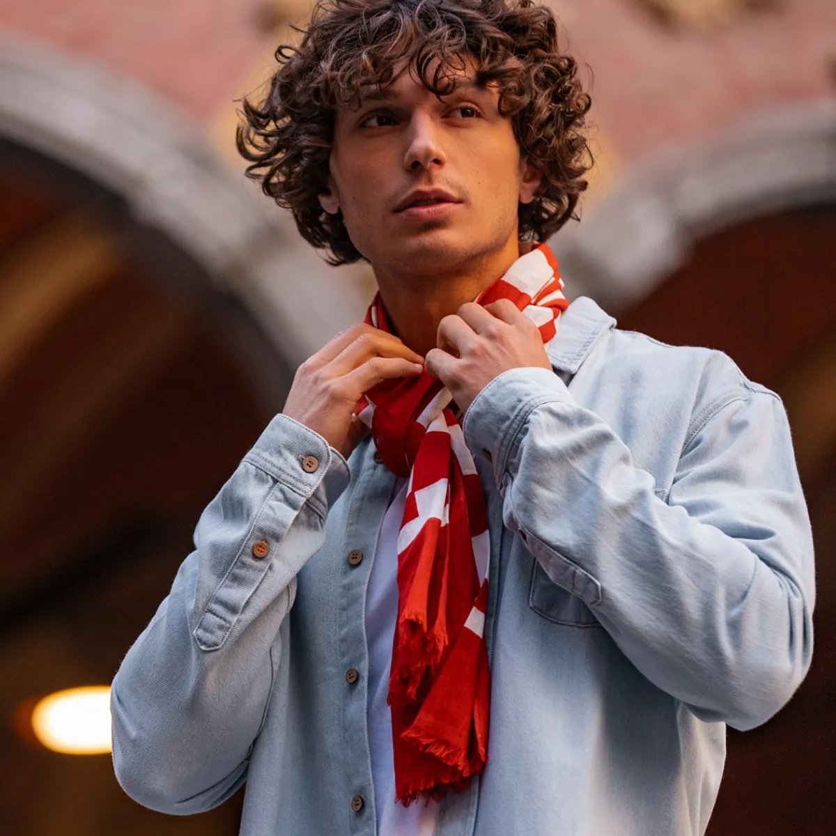 foulard__coton_biologique_milano_0.webp BILLYBELT Foulard 100% coton biologique>Homme Pour Homme
