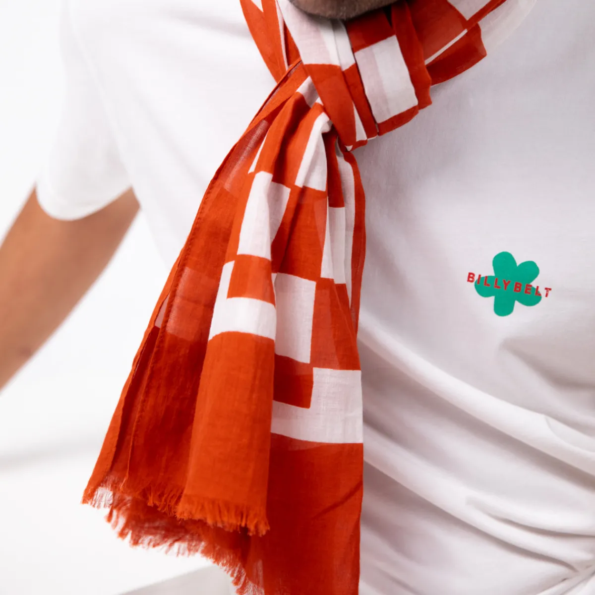 foulard__coton_biologique_milano_3.webp BILLYBELT Foulard 100% coton biologique>Homme Pour Homme