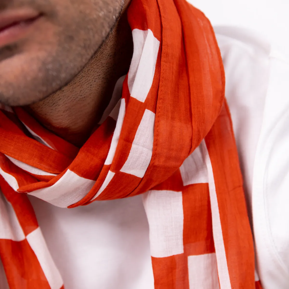 foulard__coton_biologique_milano_4.webp BILLYBELT Foulard 100% coton biologique>Homme Pour Homme