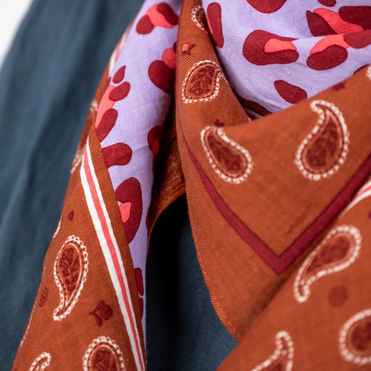 foulard__coton_biologique_suzanne_3.webp BILLYBELT Foulard 100% coton biologique>Femme Pour Femme