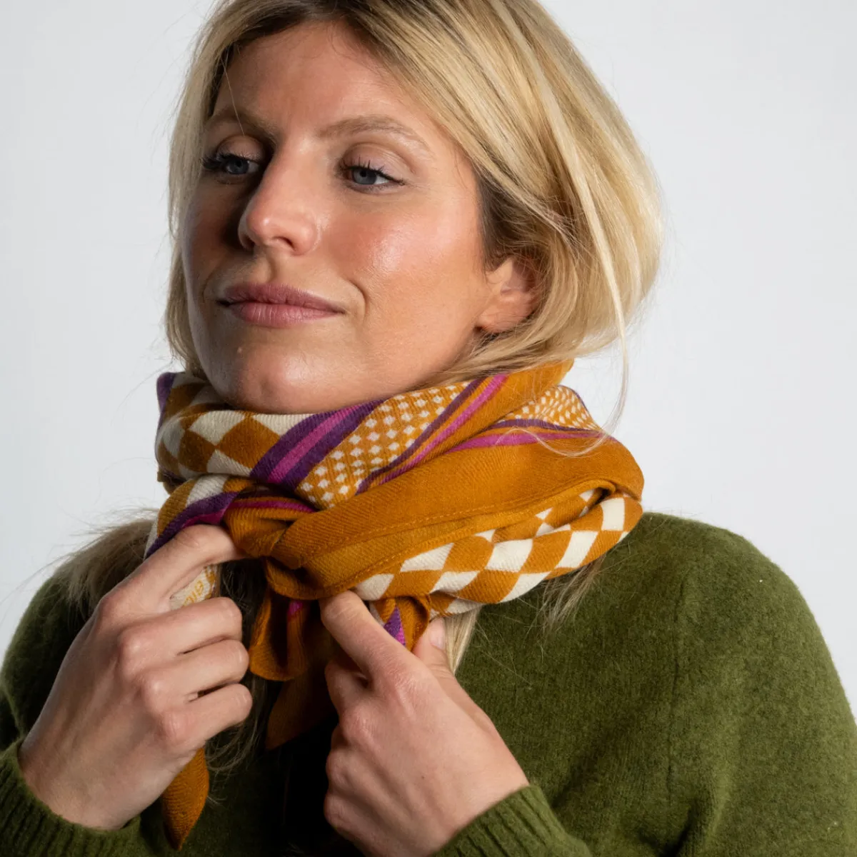 foulard__laine_sophie_2.webp BILLYBELT Foulard 100% laine>Femme Pour Femme