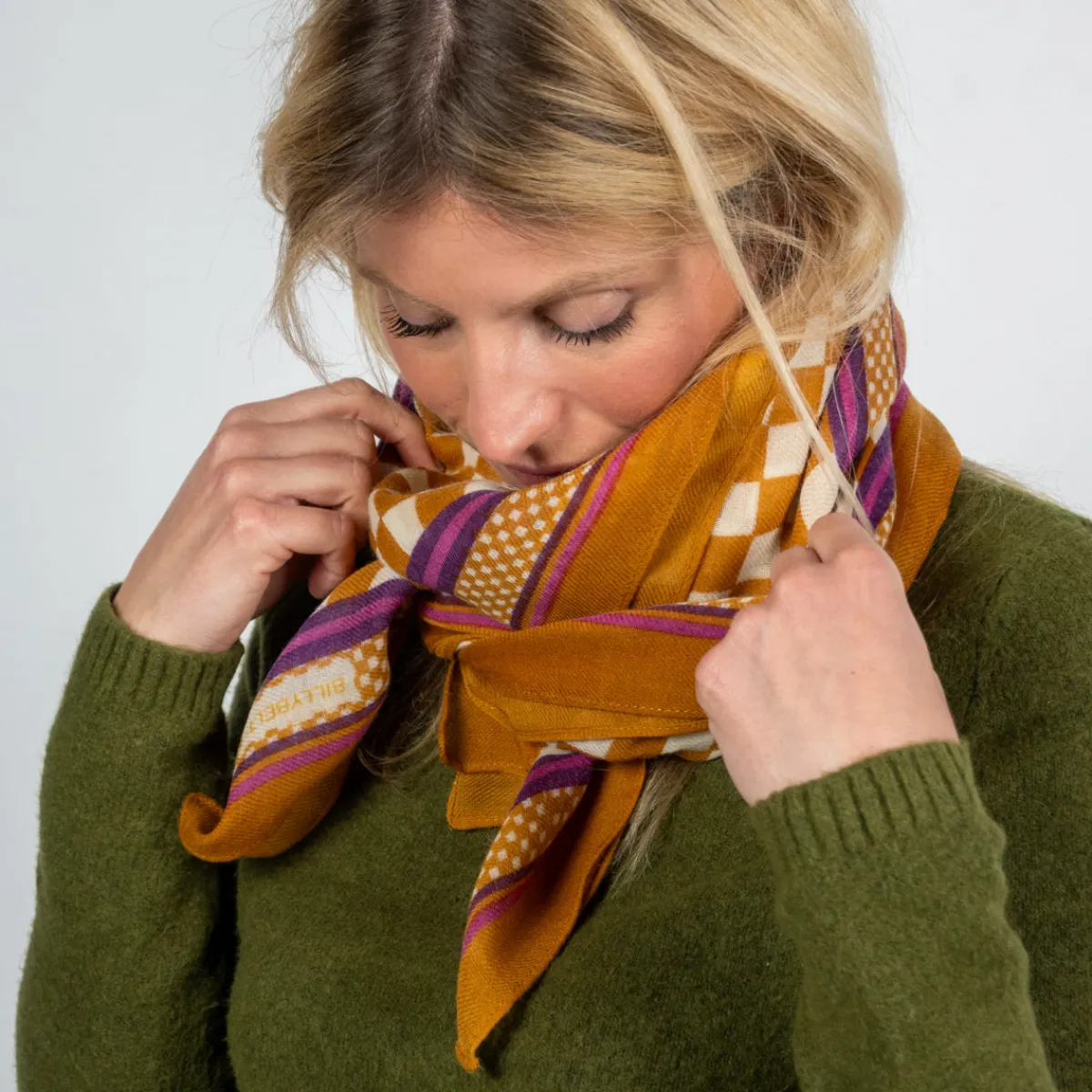 foulard__laine_sophie_3.webp BILLYBELT Foulard 100% laine>Femme Pour Femme