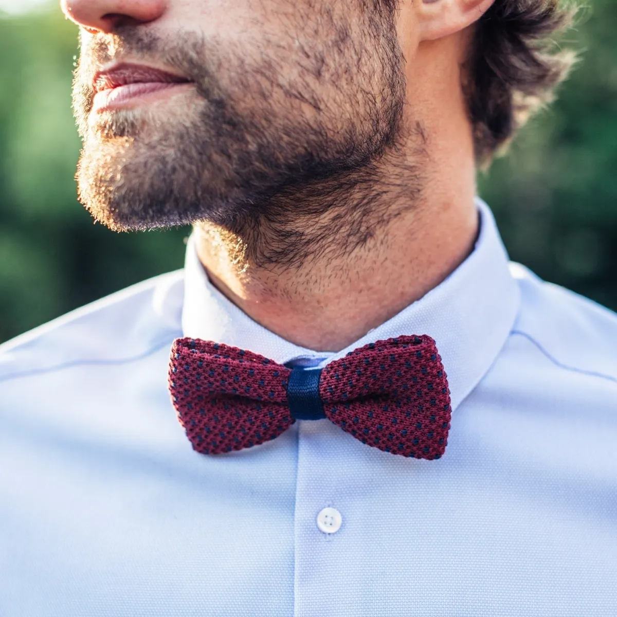 noeud_papillon_tricot_bordeaux_et_bleu_0.webp BILLYBELT Noeud papillon tricot> Noeuds Papillons Et Cravates