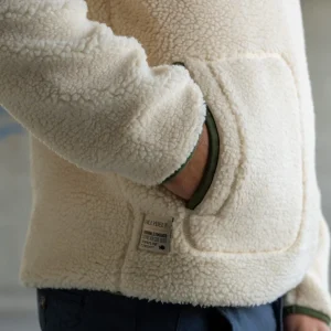 BILLYBELT Pull sherpa col zippé>Homme Vestes Et Pulls En Sherpa Homme