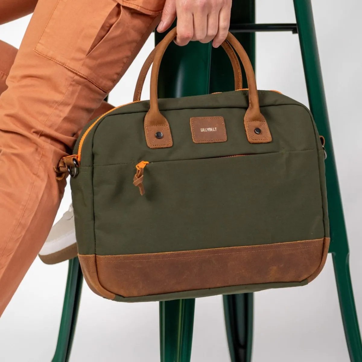 sacoche_dordinateur_kaki_et_orange_0.webp BILLYBELT Sacoche d'ordinateur> Sacs D'Ordinateur