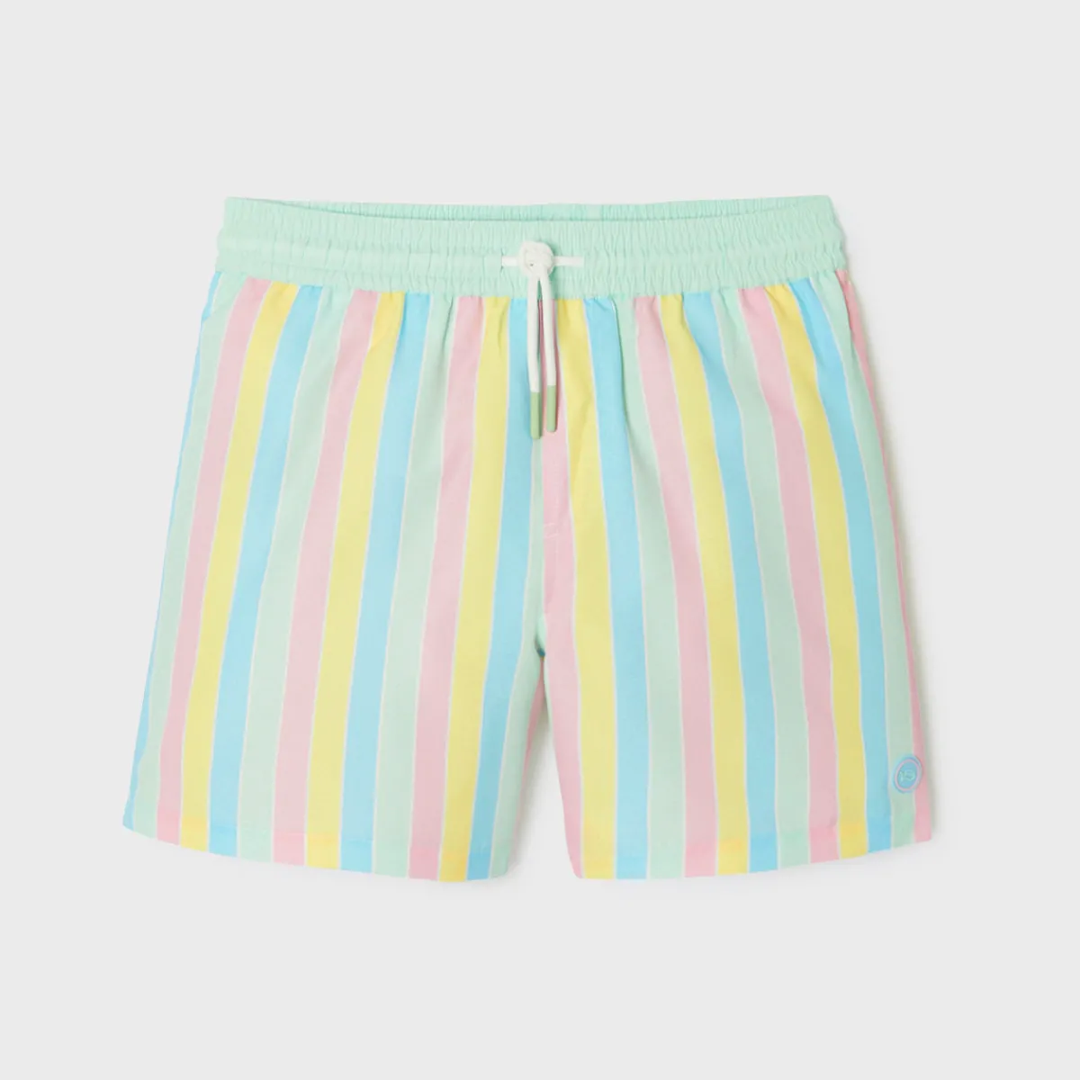short_de_bain_en__polyester_recycl_color_mania_1.webp BILLYBELT Short de bain en 100% polyester recyclé Color mania> Shorts De Bain