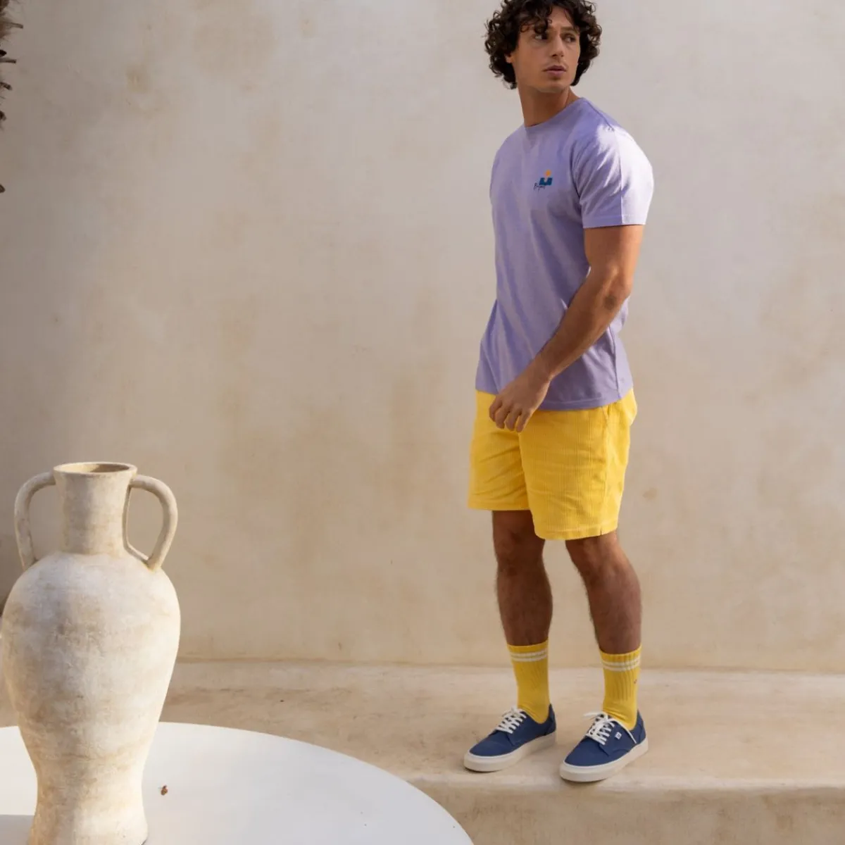 short_en_velours_beach_horizon__jaune_4.webp BILLYBELT Short en velours Beach horizon -> Shorts