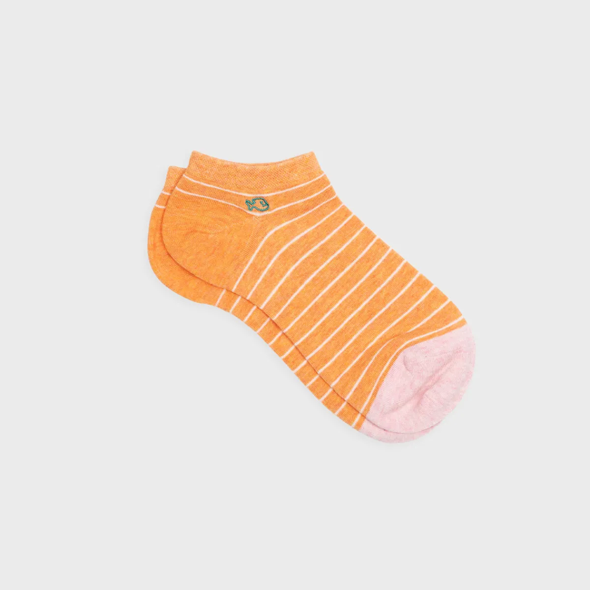 BILLYBELT Socquettes en coton peigné A rayures fines ->Homme Chaussettes Basses