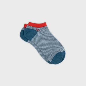 BILLYBELT Socquettes en coton peigné Rayées ->Homme Chaussettes Basses