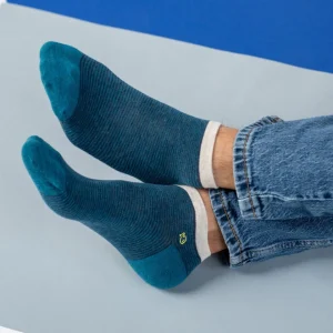 BILLYBELT Socquettes en coton peigné Rayées ->Homme Chaussettes Basses