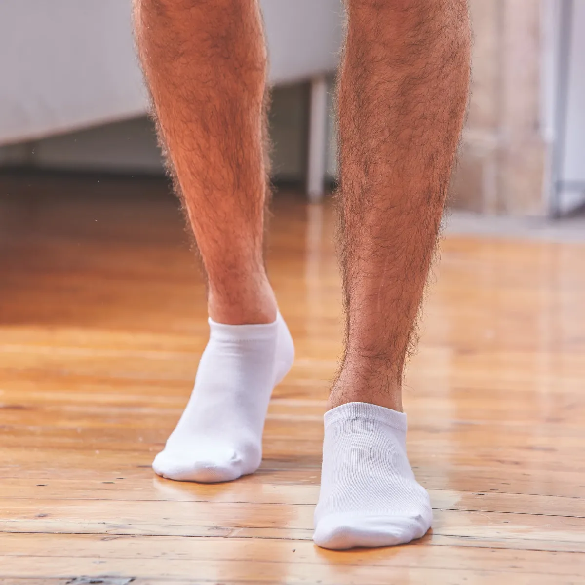 socquettes_en_coton_peign_unies__blanc_2.webp BILLYBELT Socquettes en coton peigné Unies ->Homme Chaussettes Basses