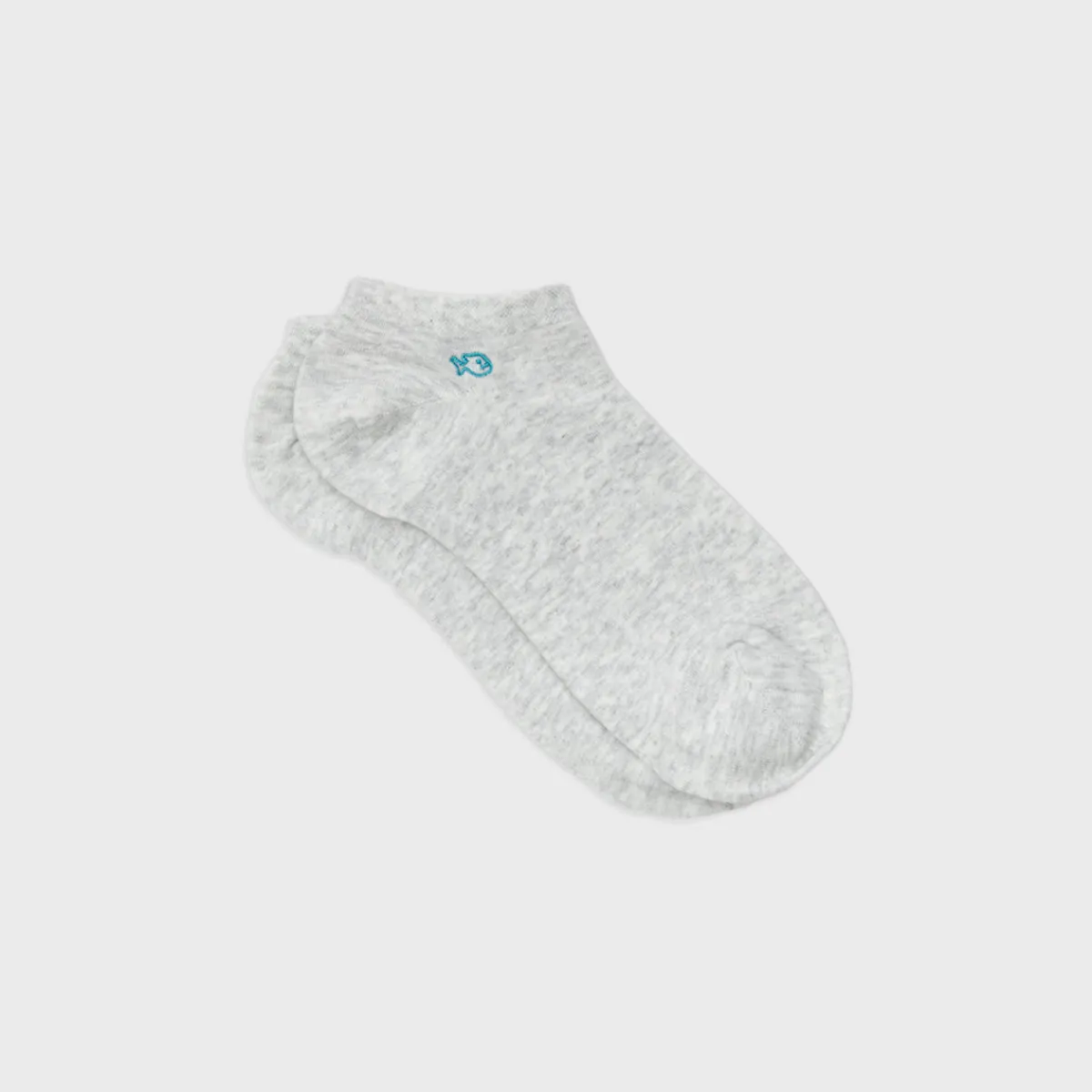 socquettes_en_coton_peign_unies__gris_clair_chin_1.webp BILLYBELT Socquettes en coton peigné Unies - chiné>Homme Chaussettes Basses