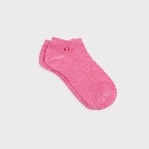 BILLYBELT Socquettes pailletées en coton peigné Unies ->Femme Socquettes