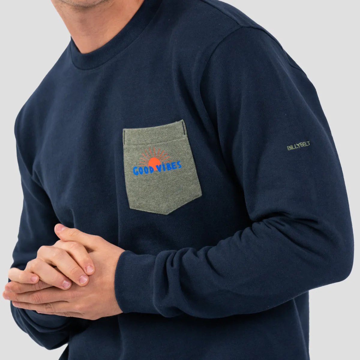 sweatshirt_bleu_imprim_mariisor_x_billybelt_0.webp BILLYBELT Sweatshirt bleu imprimé MARIISORÉ x> Sweatshirts