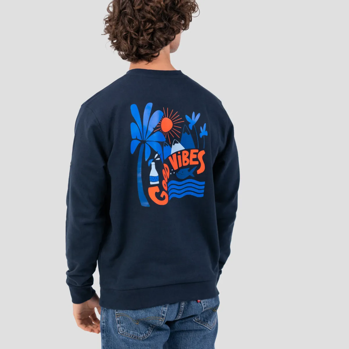 sweatshirt_bleu_imprim_mariisor_x_billybelt_2.webp BILLYBELT Sweatshirt bleu imprimé MARIISORÉ x> Sweatshirts