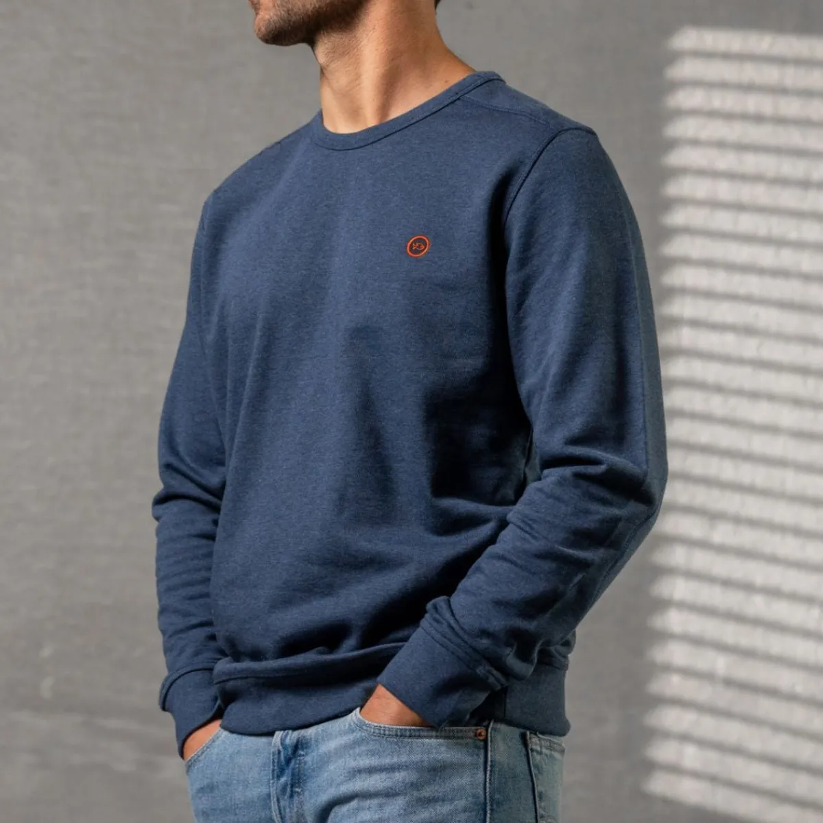 sweatshirt_en__coton_biologique_backpacker__marine_chin_2.webp BILLYBELT Sweatshirt en 100% coton biologique Backpacker - Marine chiné> Sweatshirts