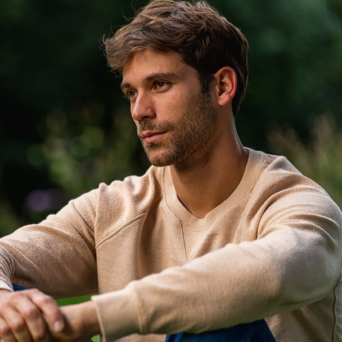 sweatshirt_en__coton_biologique_casual__beige_chin_3.webp BILLYBELT Sweatshirt en 100% coton biologique Casual - chiné> Sweatshirts