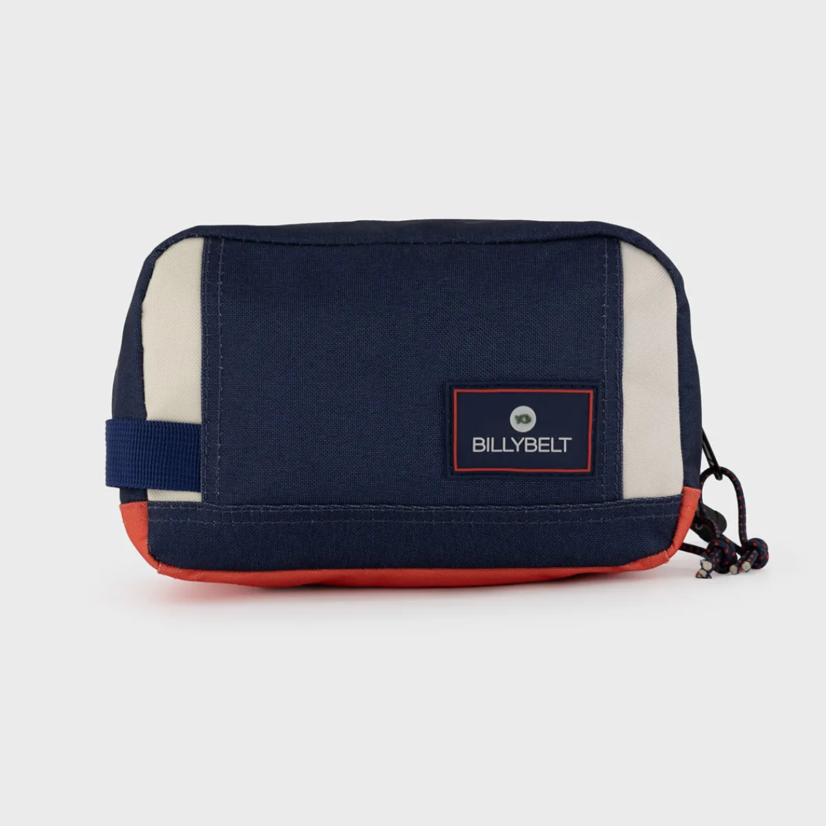 trousse_de_toilette__polyester_recycl_marine_et_ivoire_1.webp BILLYBELT Trousse de toilette 100% polyester recyclé> Trousses De Toilette