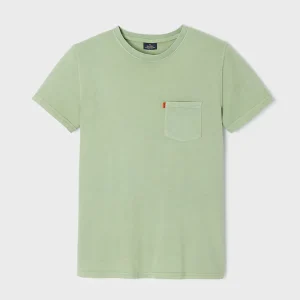 BILLYBELT T-shirt en 100% coton biologique Garment dye -> T-Shirts
