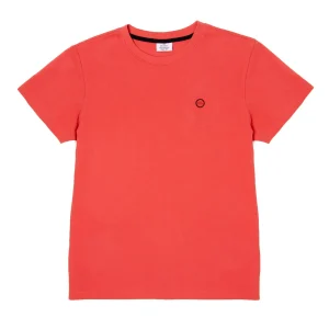 BILLYBELT T-shirt en coton biologique en maille piquée - Rouge> T-Shirts