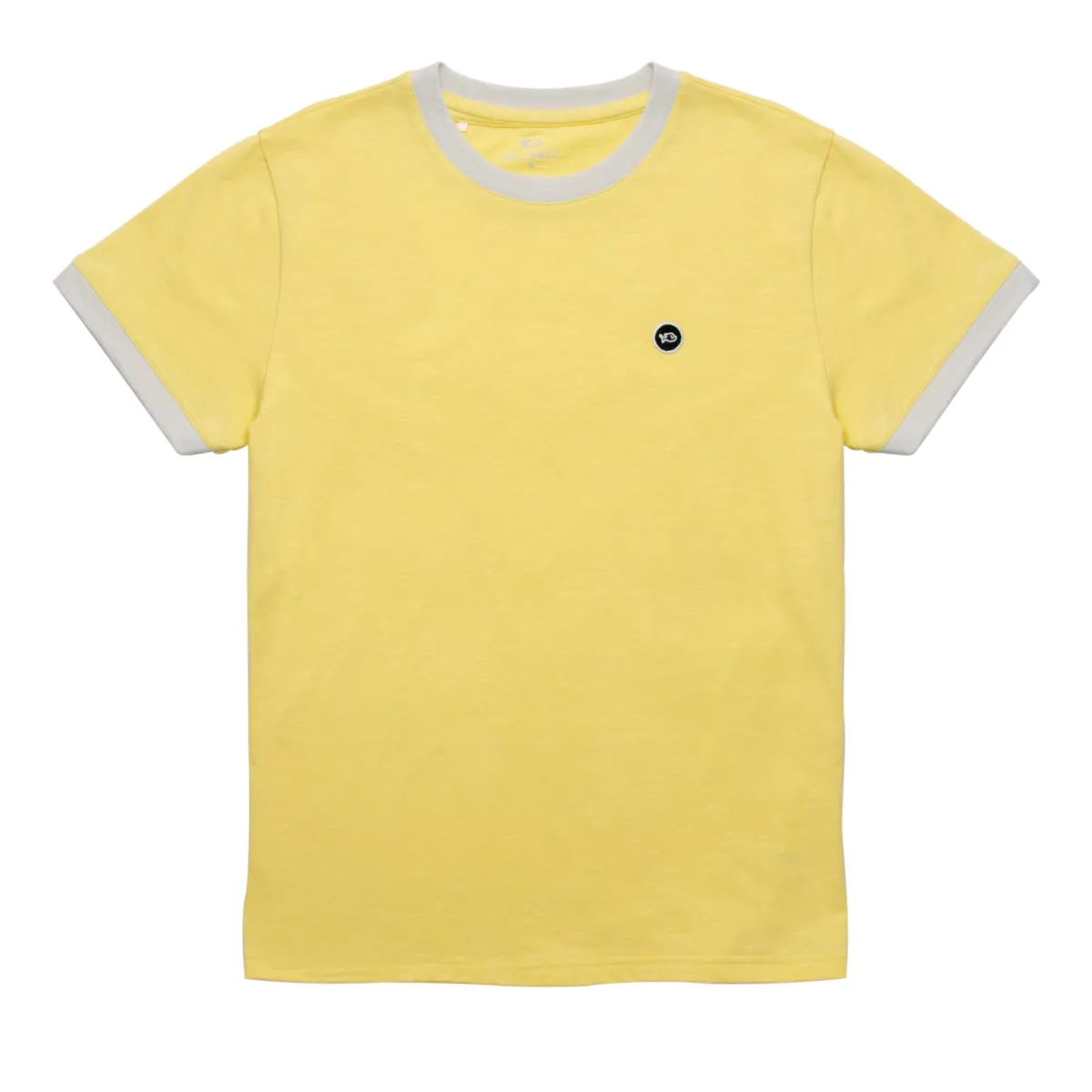 tshirt_en_coton_biologique_flamm__jaune_1.webp BILLYBELT T-shirt en coton biologique flammé -> T-Shirts