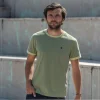 BILLYBELT T-shirt en coton biologique flammé -> T-Shirts