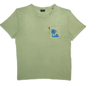 BILLYBELT T-shirt vert imprimé MARIISORÉ x> T-Shirts