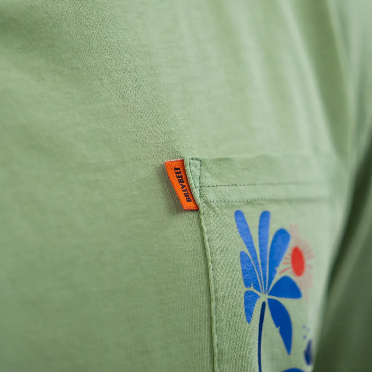 tshirt_vert_imprim_mariisor_x_billybelt_3.webp BILLYBELT T-shirt vert imprimé MARIISORÉ x> T-Shirts