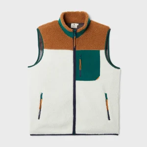 BILLYBELT Veste sherpa mixte zippée sans manches>Homme Vestes Et Pulls En Sherpa Homme